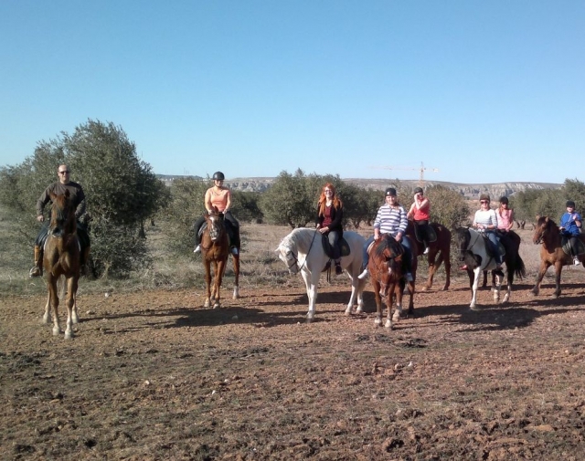 Excursion desde el centro hipico